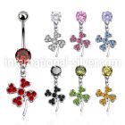 mcd541x belly rings surgical steel 316l belly button