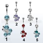 mcd587 belly rings surgical steel 316l belly button