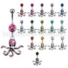 mcd681 belly rings surgical steel 316l belly button