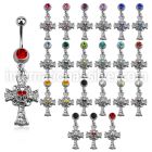 mcd694 belly rings surgical steel 316l belly button