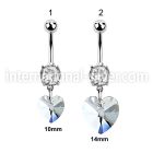 mcd715 belly rings surgical steel 316l belly button
