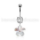 mcd719 belly rings surgical steel 316l belly button