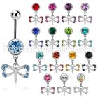 mcd761 surgical steel belly bananas belly piercing