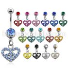 mcdhpe belly rings surgical steel 316l belly button