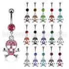 mcdsk5 belly rings surgical steel 316l belly button