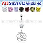 mcdvd10 belly rings surgical steel 316l belly button
