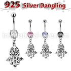 mcdvd14 belly rings surgical steel 316l belly button