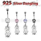 mcdvd15 belly rings surgical steel 316l belly button