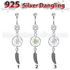 mcdvd1 belly rings surgical steel 316l belly button