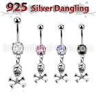 mcdvd28 belly rings surgical steel 316l belly button