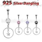mcdvd33 belly rings surgical steel 316l belly button