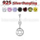 mcdvd6 belly rings surgical steel 316l belly button