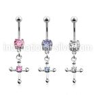 mcdz14s belly rings surgical steel 316l belly button