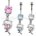 mcdz300 belly rings surgical steel 316l belly button