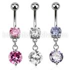 mcdz383 belly rings surgical steel 316l belly button