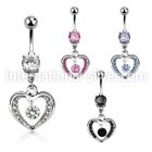 mcdz571 belly rings surgical steel 316l belly button