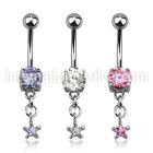 mcdz585 belly rings surgical steel 316l belly button