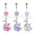 mcdz89 belly rings surgical steel 316l belly button
