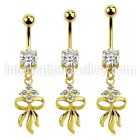 mdgz508 anodized surgical steel belly bananas belly piercing