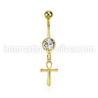 mdk769 anodized surgical steel belly bananas belly piercing