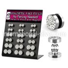 mgmpr17 cheaters  illusion plugs and tapers surgical steel 316l ear lobe