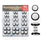 mgmpr4 cheaters  illusion plugs and tapers surgical steel 316l belly button