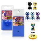 mgtb4 fake illusion body jewelry anodized surgical steel 316l nose