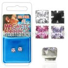 mgzq5m fake illusion body jewelry silver 925 belly button
