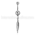 msd583 belly rings surgical steel 316l belly button