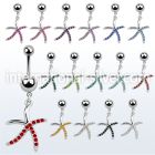msd643 belly rings surgical steel 316l belly button