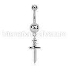 msd768 surgical steel belly bananas belly piercing