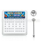nb14cx nose bone silver 925 nose