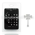 nbcopk nose bone silver 925 nose