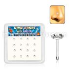 nbfbs16c nose bone silver 925 nose