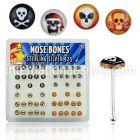 nblgx2 nose bone silver 925 nose