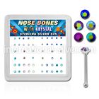 nbmabm nose bone silver 925 nose
