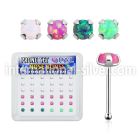 nbpo25 nose bone silver 925 nose