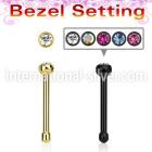 nbsbt20 nose bone anodized surgical steel 316l nose