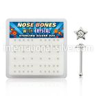 nbstxc nose bone silver 925 nose