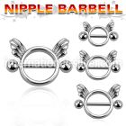 np3 straight barbells surgical steel 316l nipple