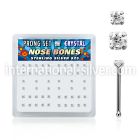 npbmc nose bone silver 925 nose