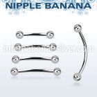 npbnb4 micro curved barbells surgical steel 316l nipple
