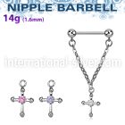 npdl3 straight barbells surgical steel 316l nipple