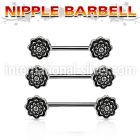 npsh22 straight barbells surgical steel 316l nipple