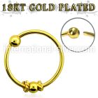 nr11rg nose hoop silver 925 nose