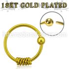 nr21rg nose hoop silver 925 nose