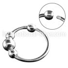 nr28 nose hoop silver 925 nose