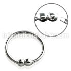 nr33 nose hoop silver 925 nose