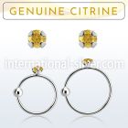 nrge6 nose hoop silver 925 nose