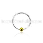 ns06gb nose hoop silver 925 nose